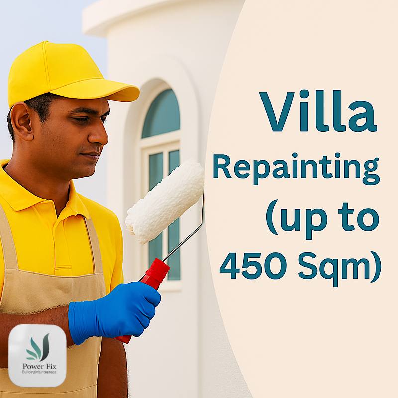 Villa Repainting (Up to 450 sqm)