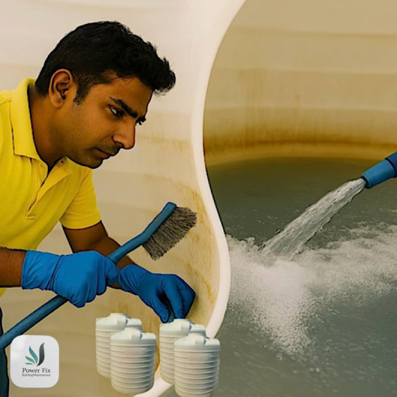 4 Water Tanks Cleaning Package
